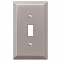 Soundwave 1 Toggle Brushed Nickel Wall Plate SO2501927